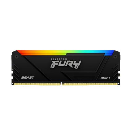 Imagem de Memoria  32gb Ddr4 3200 Cl16 1.35V Desktop Fury RGB KF432C16BB2A/32 Kingston