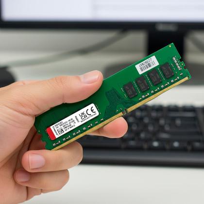 Imagem de Memoria 32gb DDR4 3200mhz Cl22 Desktop KVR32N22D8/32 Kingston