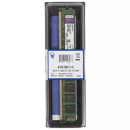 Imagem de Memoria 8 Gb Ddr3/1600 Kingston Kvr16n11/8
