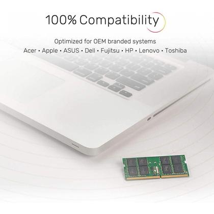 Imagem de Memória 8gb Ddr3l 1600mhz 1.35v Kingston Proprietaria - Notebook - Kcp3l16sd8/8