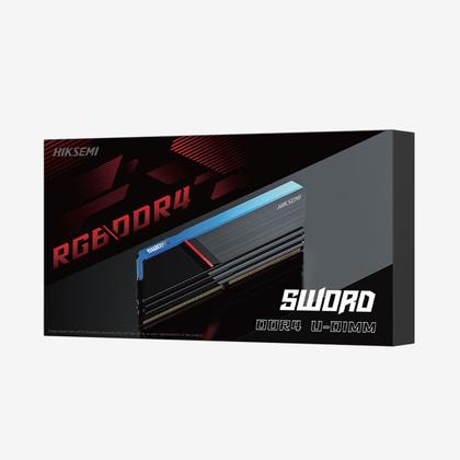 Imagem de Memoria 8gb ddr4 3200mhz hiksemi sword rgb hsc408u32b4 8g