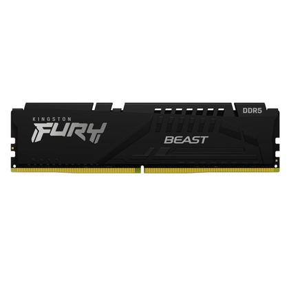 Imagem de Memoria 8gb Ddr5 5600 Cl40 1.25V Fury Beast Black KF556C40BB-8 Kingston