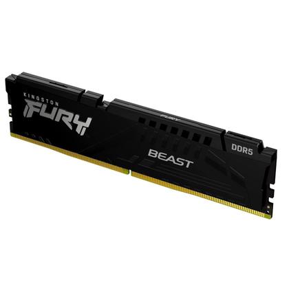 Imagem de Memoria 8gb Ddr5 5600 Cl40 1.25V Fury Beast Black KF556C40BB-8 Kingston