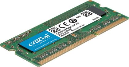 Imagem de Memória Crucial de 4 GB DDR3/DDR3L 1600 MHz SODIMM de 204 pinos para Mac