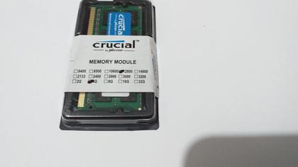Imagem de MEMÓRIA CRUCIAL NOTEBOOK DDR3L 4GB 1600 MHZ(12800) 1.35v