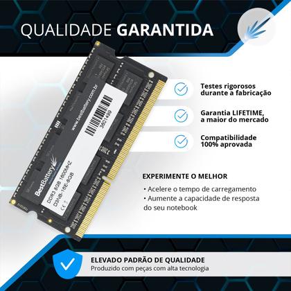 Imagem de Memoria DDR3 8Gb 1600Mhz para Notebook Acer