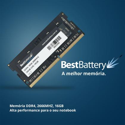 Imagem de Memoria DDR4 16GB 2666Mhz para Notebook Dell