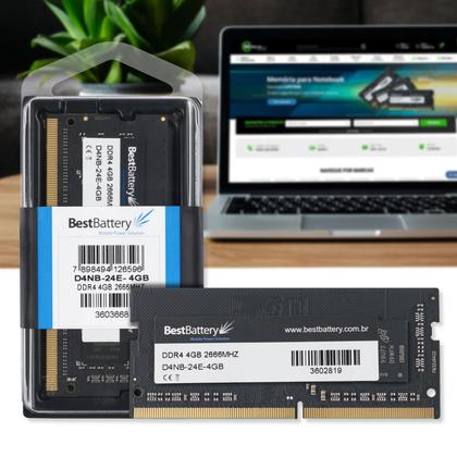 Imagem de Memoria DDR4 4Gb 2133Mhz para Notebook HP