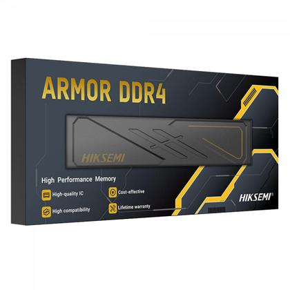 Imagem de Memória DDR4 Hiksemi Armor U10, 16GB, 3200Mhz, Preto