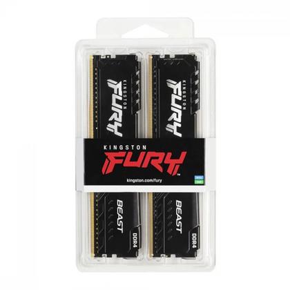 Imagem de Memória DDR4 Kingston Fury Beast, 16GB (2x8GB), 3200Mhz