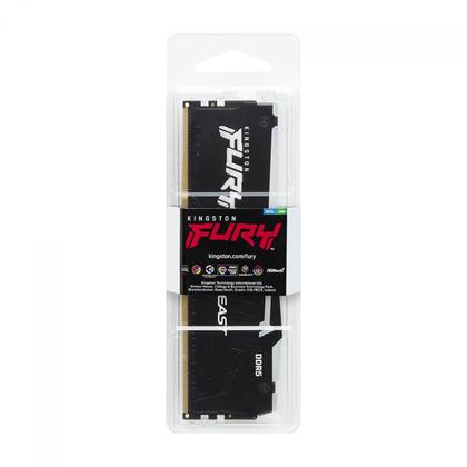 Imagem de Memória DDR5 Kingston Fury Beast EXPO, RGB, 32GB, 5200Mhz, Black, KF552C36BBEA-32