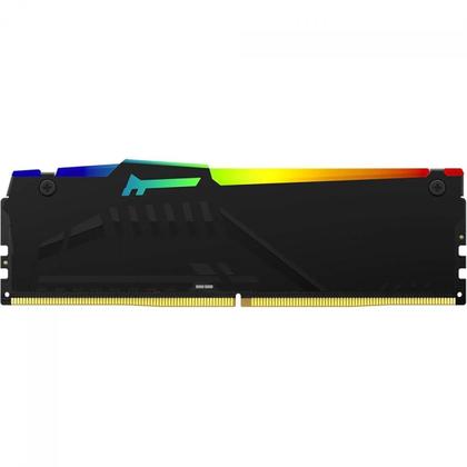 Imagem de Memória DDR5 Kingston Fury Beast, RGB, 16GB (2x8GB), 5200Mhz, Black, KF552C40BBAK2-16