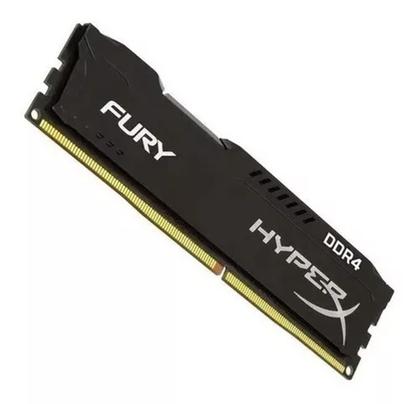 Imagem de Memória de 16GB DIMM DDR4 3200Mhz FURY Beast 1,35V 1Rx8 288 pinos para desktop/gamers, Preto