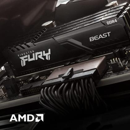 Imagem de Memória de desktop Kingston FURY Beast 16GB 2666MHz DDR4 CL1