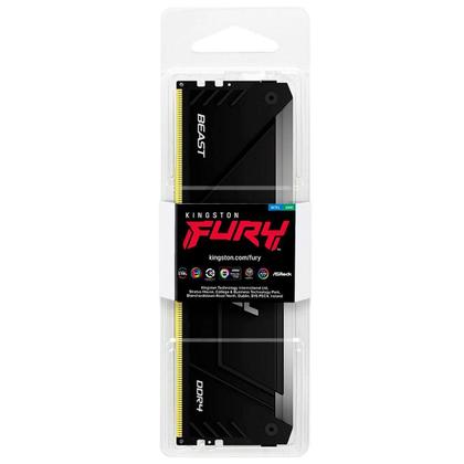 Imagem de Memória Gamer Kingston Fury Beast, 16Gb, Ddr4, 3200Mhz,