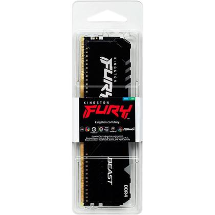 Imagem de Memória Gamer Kingston Fury Beast, 8Gb, Ddr4, 3600Mhz, Cl17,