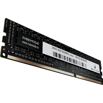 Imagem de Memória Gamer Rise Mode Value 8GB DDR3L 1600MHz CL11 Preto - RM-D3-8G1600VL