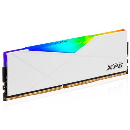 Imagem de Memória Gamer XPG Spectrix D50, 8GB, DDR4, 3200MHz, CL16, RGB, Branco - AX4U32008G16A-SW50