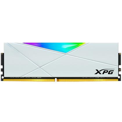 Imagem de Memória Gamer XPG Spectrix D50, 8GB, DDR4, 3200MHz, CL16, RGB, Branco - AX4U32008G16A-SW50