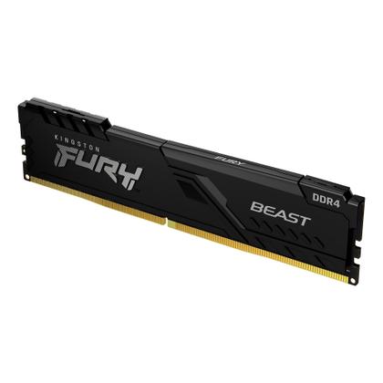 Imagem de Memória Kingston FURY Beast 16 GB 3200 MHz DDR4 CL16 preta