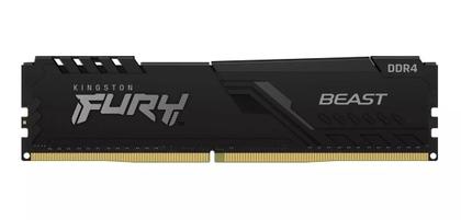 Imagem de Memoria Kingston Fury Beast 8gb Ddr4 3200mhz 135v Black Desktop