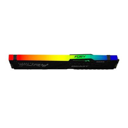 Imagem de Memoria Kingston Fury Beast RGB 8GB DDR5 5600M KF556C40BBA-8