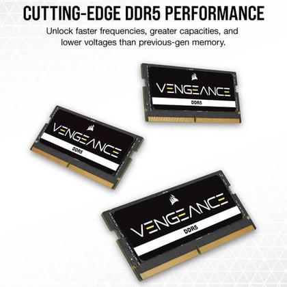 Memoria notebook 16gb ddr5 4800mhz corsair vengeance - Memória RAM
