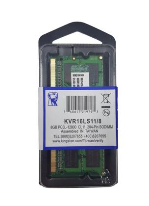 Imagem de Memoria Notebook 8Gb Ddr3L 1600Mhz Kingston Kvr16Ls11/8