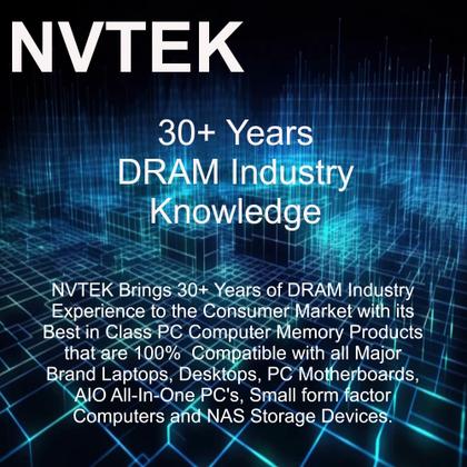 Imagem de Memória NVTEK 32 GB (4x8 GB) DDR3 1600 MHz 204 PINOS 1,35 V
