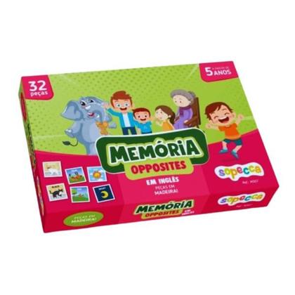 Imagem de Memória Opostos em Inglês: Diversão e Aprendizado em um Só Jogo!