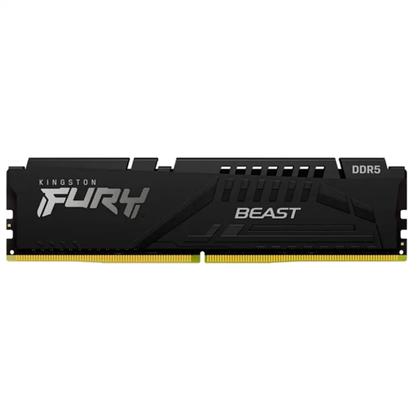 Imagem de Memória para Desktop 8GB DDR5 Kingston FURY Beast Black 8GB 5600Mhz CL36 1,25V 1Rx16 288 pinos