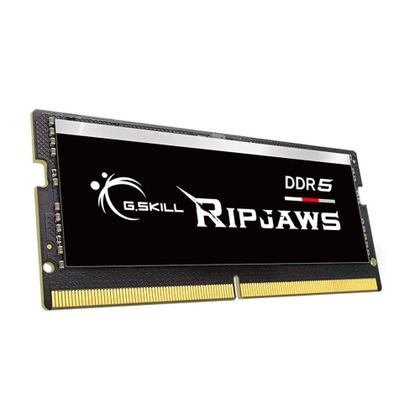 Imagem de Memória para Notebook G.Skill Ripjaws 32GB, DDR5, 5600MHz, 262-Pin, SO-DIMM, Preto - F5-5600S4645A32GX1-RS