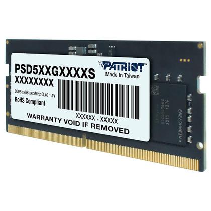Imagem de Memoria patriot signature 8gb ddr5 4800mhz psd58g480041s - notebook