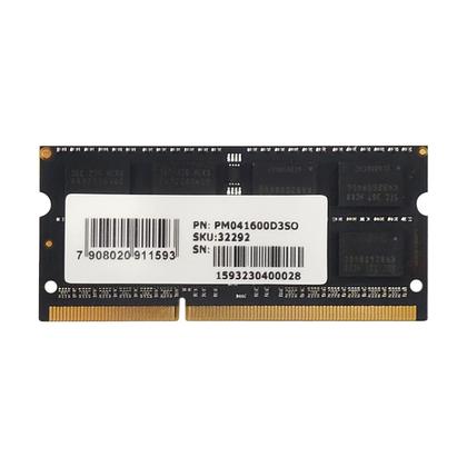 Imagem de Memoria pcyes sodimm 4gb ddr3 1600mhz - pm041600d3so