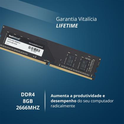 Imagem de Memoria RAM 8GB DDR4 2666Mhz para Desktop