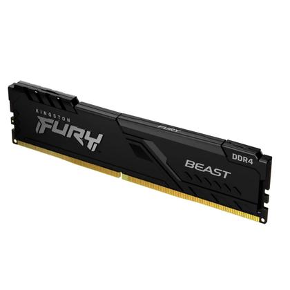 Imagem de Memoria RAM 8GB Ddr4 3200Mhz Fury Beast KF432C16BB/8, Dimm