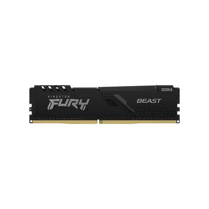 Imagem de Memoria Ram 8GB Ddr4 3200Mhz Kingston Fury Beast HX432C16FB3/8