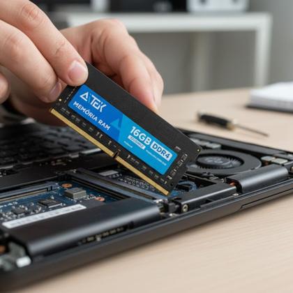 Imagem de Memória RAM Aitek ARA3216N 16GB DDR4 3200MHz para Notebook