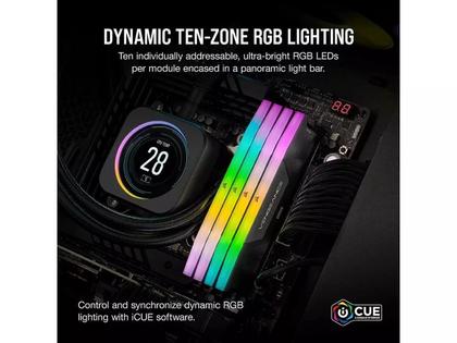 Imagem de Memoria Ram Corsair Vengeance RGB 64GB (2X32GB) DDR5 6000MHZ