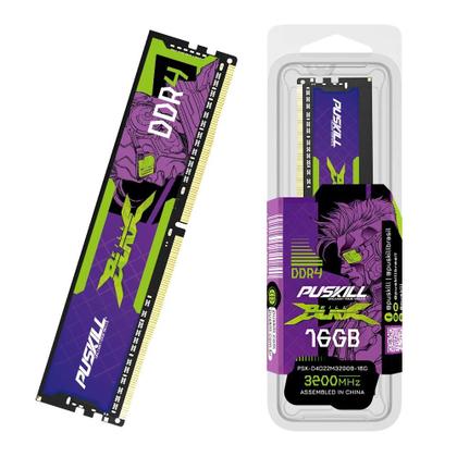 Imagem de Memória RAM DDR4 de mesa PUSKILL 32GB 16GB 8GB 3200MHz 2666MHz 1.2V Memória UDIMM