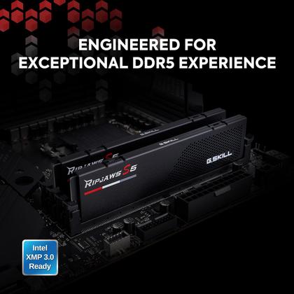 Imagem de Memória RAM DDR5 G.Skill Ripjaws S5 32GB (2x16GB) 6000MHz