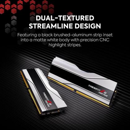 Memória RAM DDR5 G.Skill Trident Z5 Neo RGB 32GB (2x16GB) 6000MHz