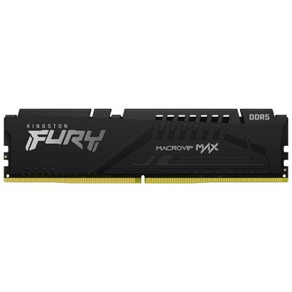 Imagem de Memória Ram Desktop PC 16GB Kingston Fury Macrovip Max EXPO DDR5 5600MHz Preto