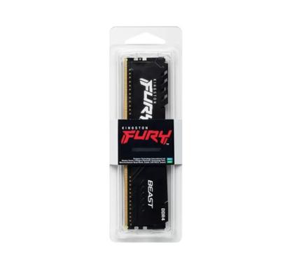 Imagem de Memória Ram Fury Beast Ddr4 Color Preto 16gb Kingston