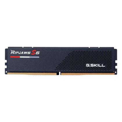 Imagem de Memória RAM G.Skill Ripjaws S5 32GB (2x16GB), DDR5, 5200MHz, Intel XMP, Preto - F5-5200J4040A16GX2-RS5K