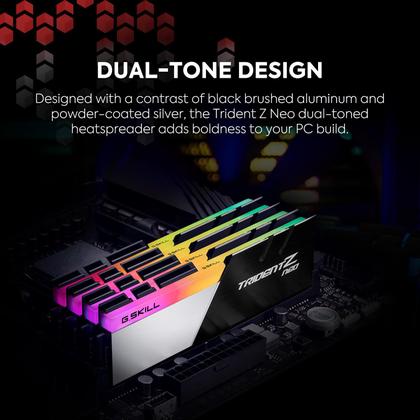 Memória RAM G.Skill Trident Z Neo DDR4 32GB (2x16GB) 3600MHz