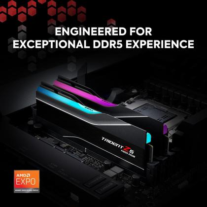 Memória RAM G.Skill Trident Z5 Neo RGB DDR5 32GB (2x16GB) 6000MHz