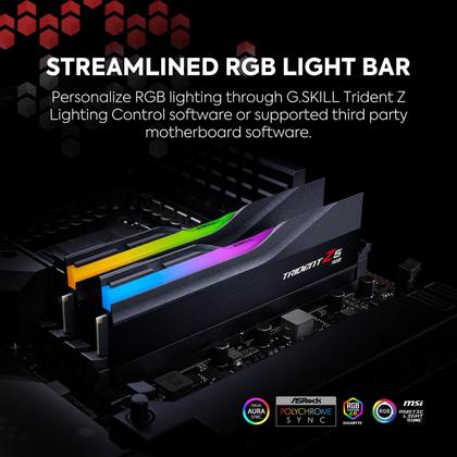 Memória RAM G.Skill Trident Z5 RGB DDR5 32GB (2x16GB) 6000MHz CL36