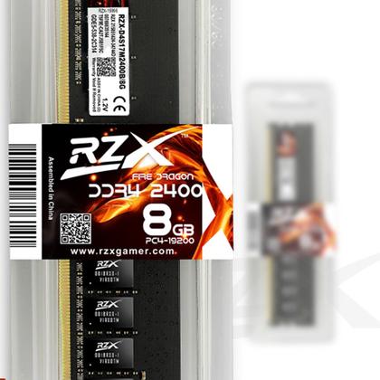 Imagem de Memória RAM Gamer Desktop 8GB 2400MHz DDR4 FireDragon - RZX