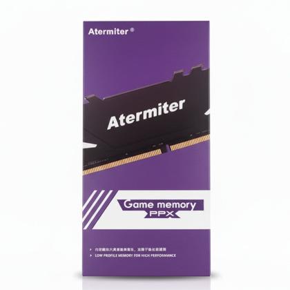 Imagem de Memoria RAM Gamer Desktop Atermiter 8GB 3000MHz DDR4, 1,2V, PC4-21500-CL19, Game Memory PPX, Preto